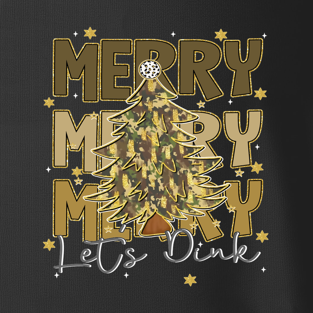 Merry Merry Merry Let’S Dink Unisex T-Shirt - Picklechillz