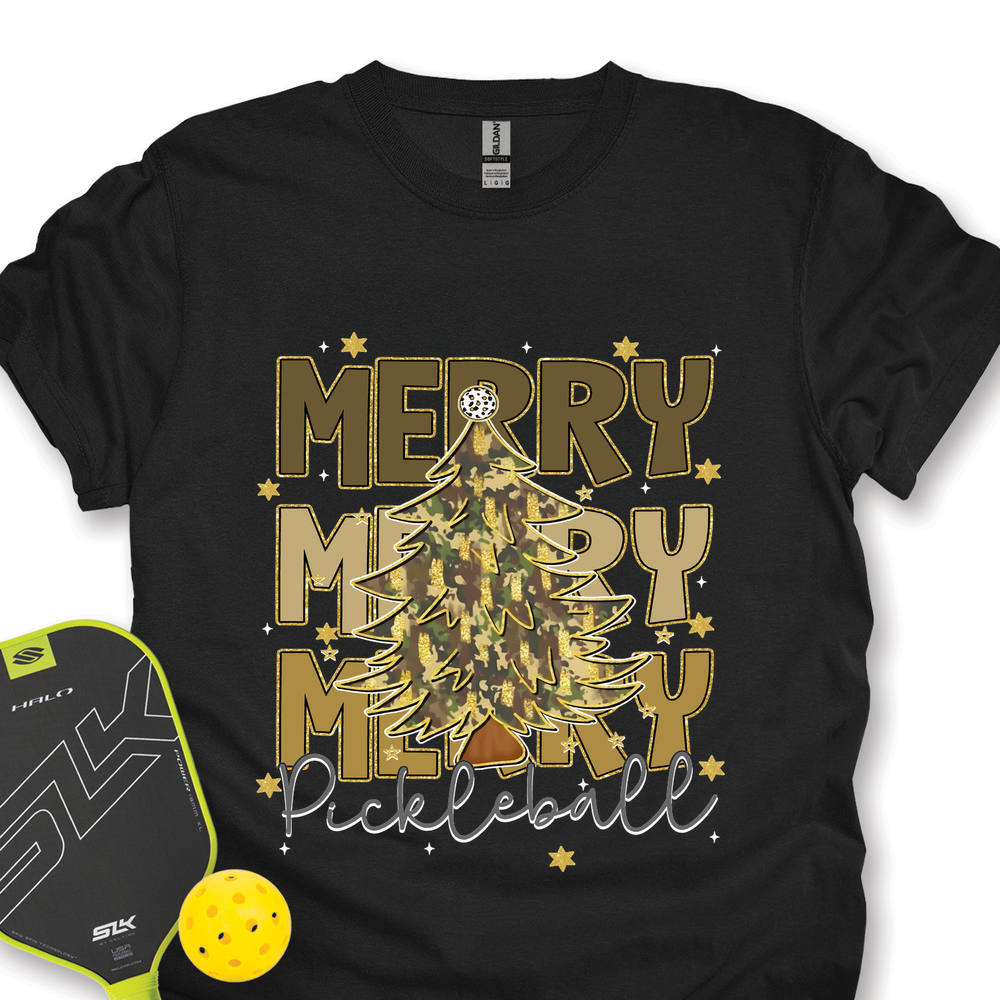 Merry Merry Merry Pickleball Unisex T-Shirt - Picklechillz