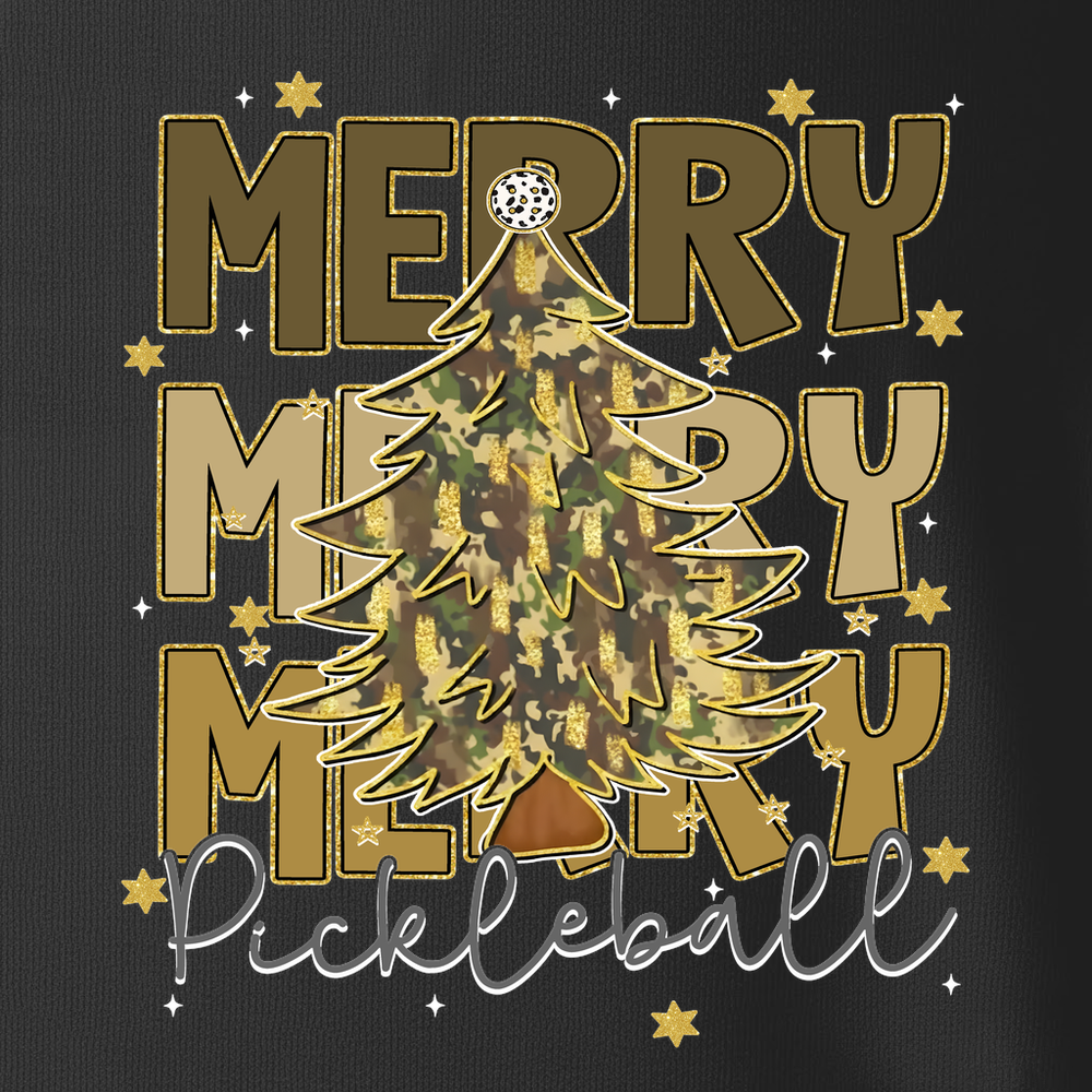 Merry Merry Merry Pickleball Unisex T-Shirt - Picklechillz