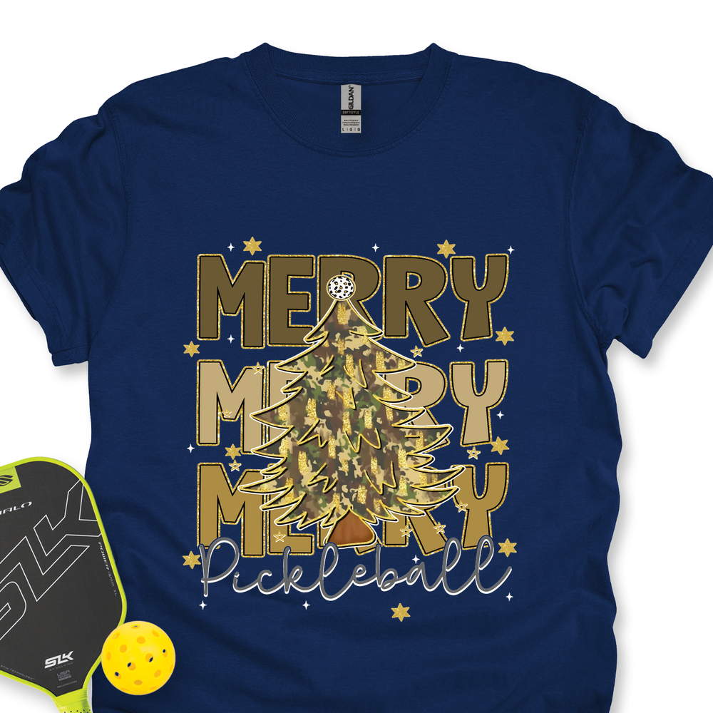Merry Merry Merry Pickleball Unisex T-Shirt - Picklechillz