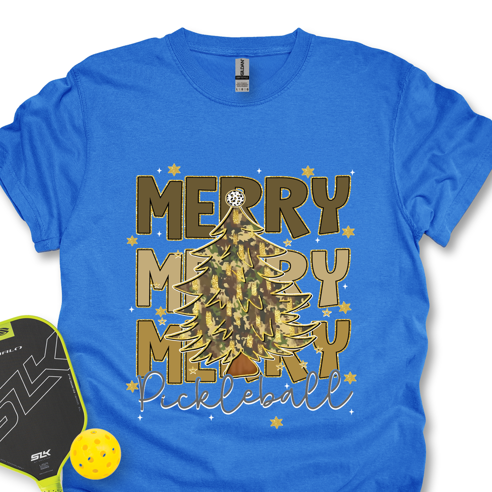 Merry Merry Merry Pickleball Unisex T-Shirt - Picklechillz