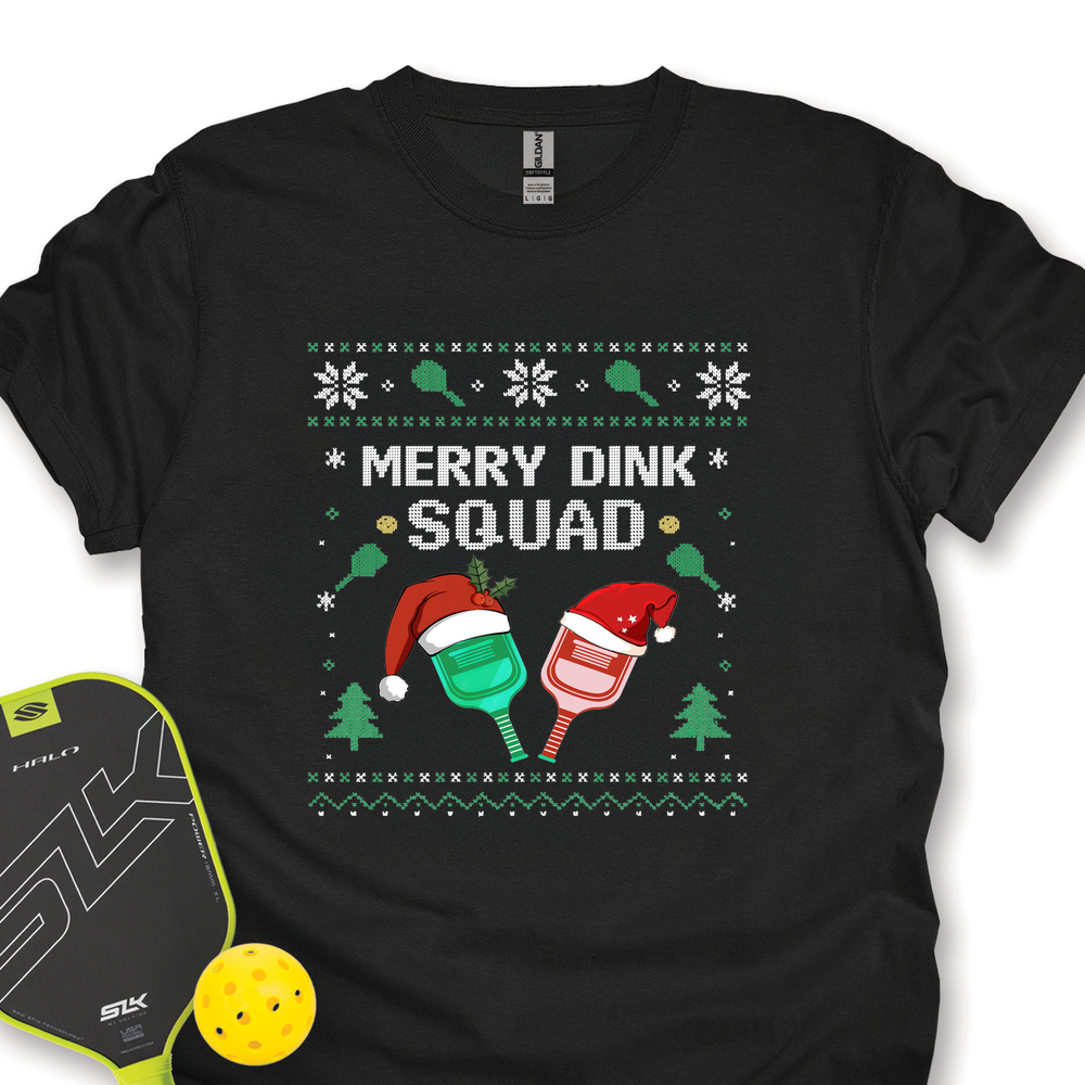 Merry Dink Squad Paddle Unisex T-Shirt - Picklechillz