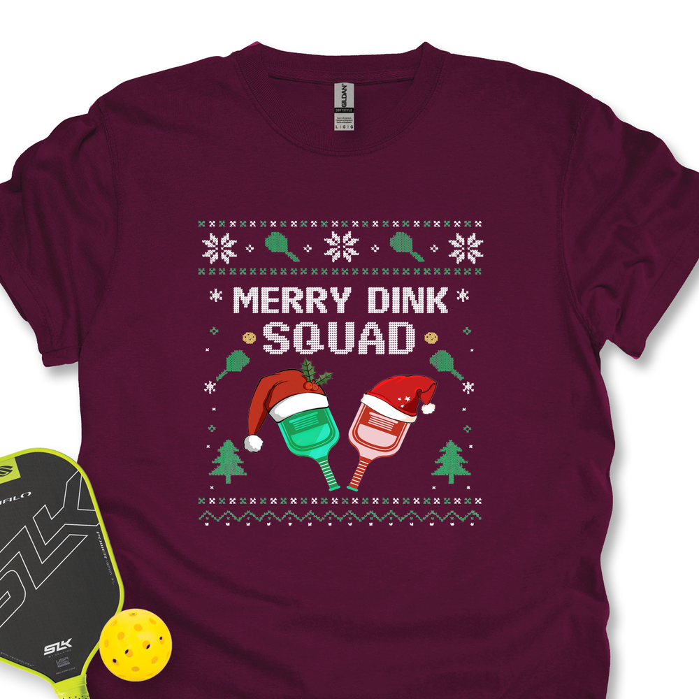 Merry Dink Squad Paddle Unisex T-Shirt - Picklechillz