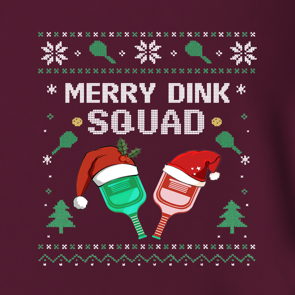 Merry Dink Squad Paddle Unisex T-Shirt - Picklechillz