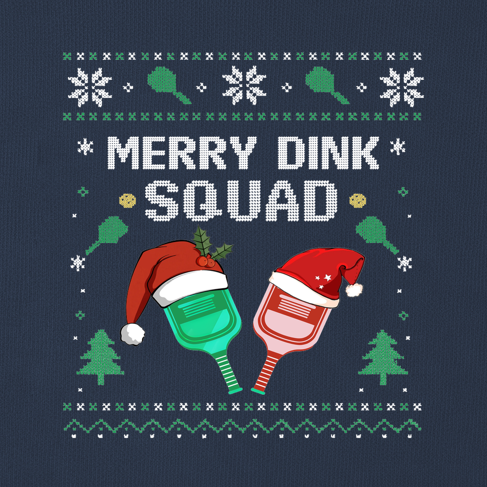 Merry Dink Squad Paddle Sweatshirt - Picklechillz