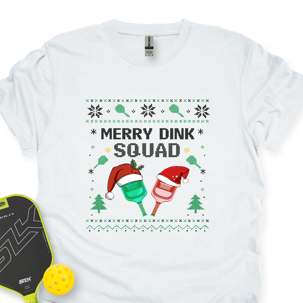 Merry Dink Squad Paddle Unisex T-Shirt - Picklechillz