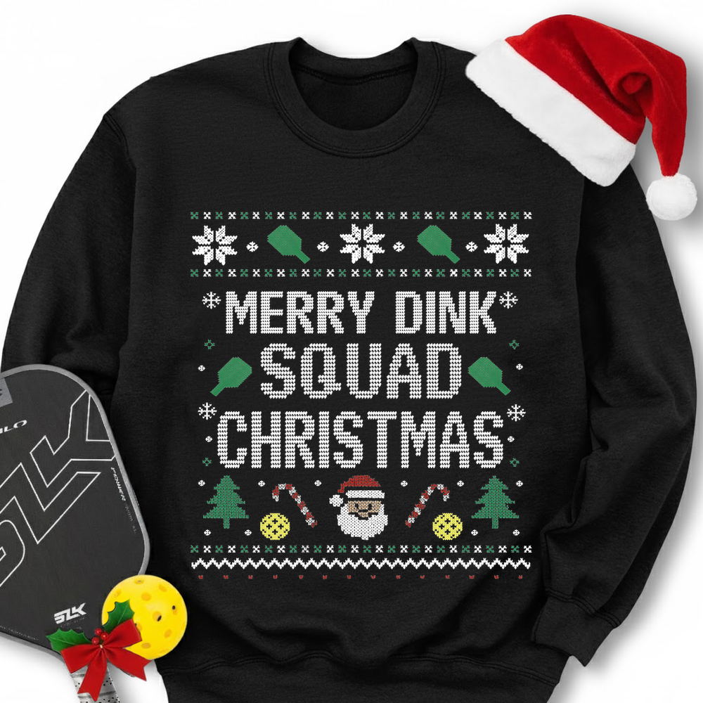 Merry Dink Squad Christmas Sweatshirt - Picklechillz