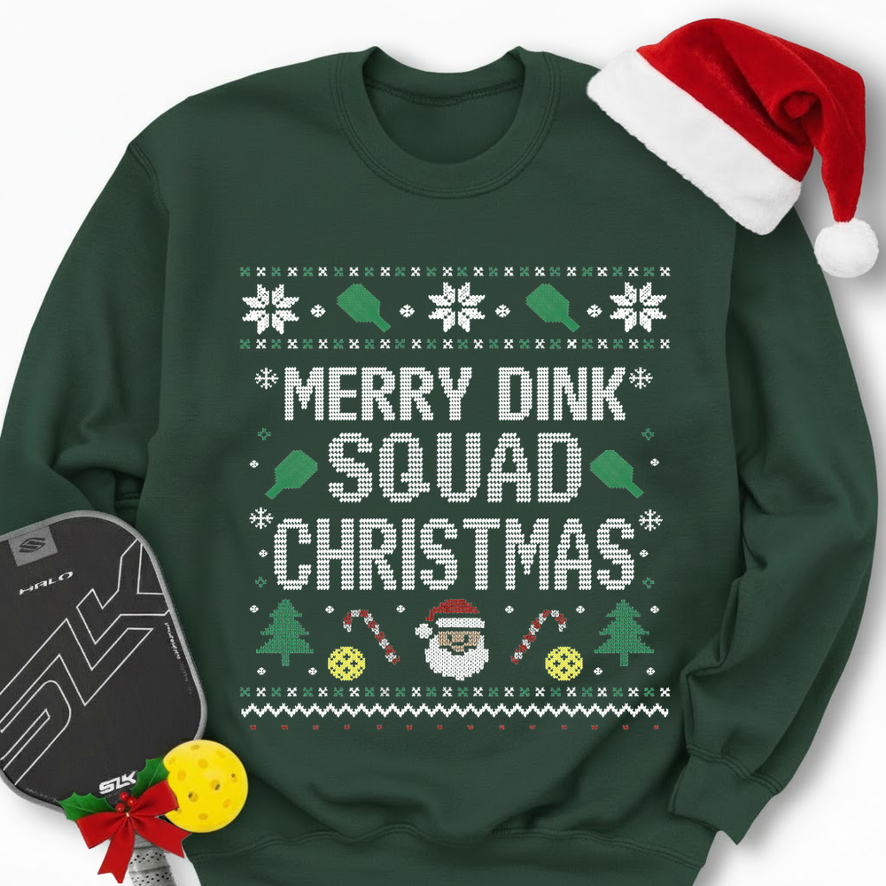 Merry Dink Squad Christmas Sweatshirt - Picklechillz