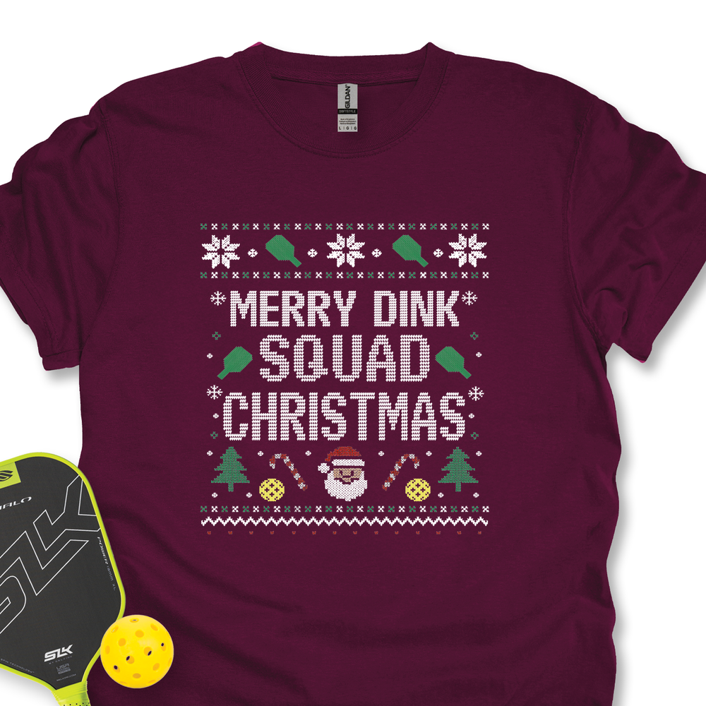 Merry Dink Squad Christmas Unisex T-Shirt - Picklechillz