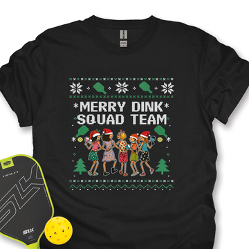 Merry Dink Squad Team Unisex T-Shirt - Picklechillz