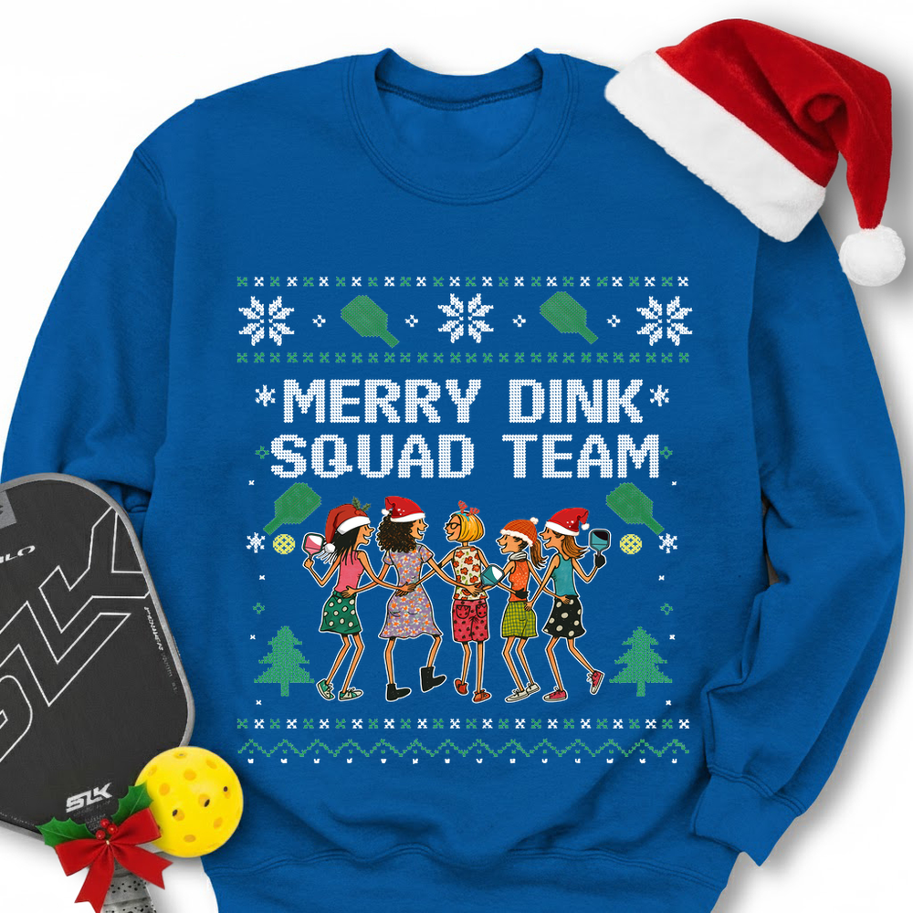 Merry Dink Squad Team Sweatshirt - Picklechillz