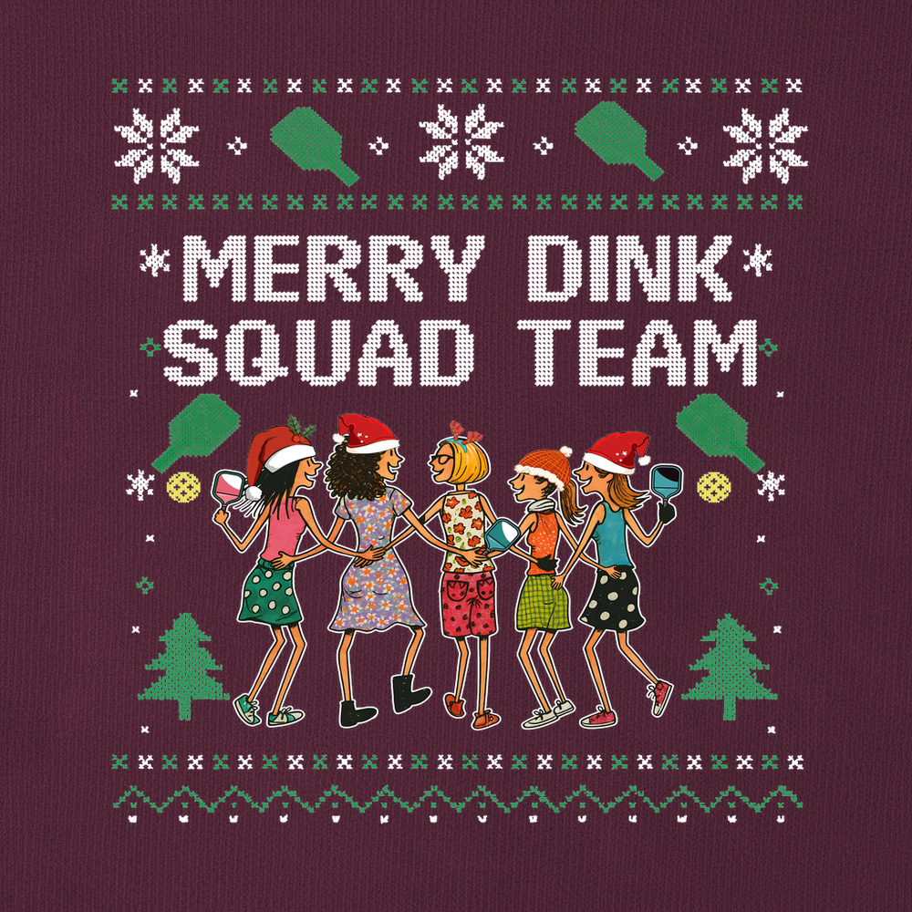 Merry Dink Squad Team Sweatshirt - Picklechillz