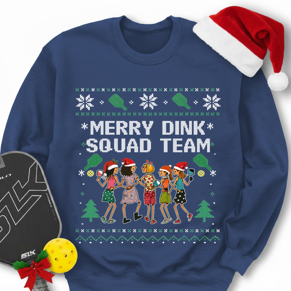 Merry Dink Squad Team Sweatshirt - Picklechillz