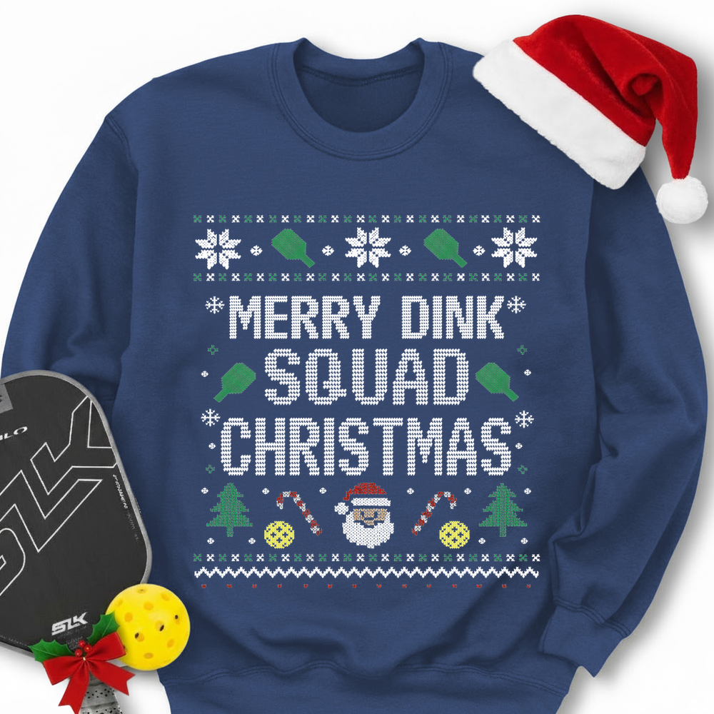 Merry Dink Squad Christmas Sweatshirt - Picklechillz