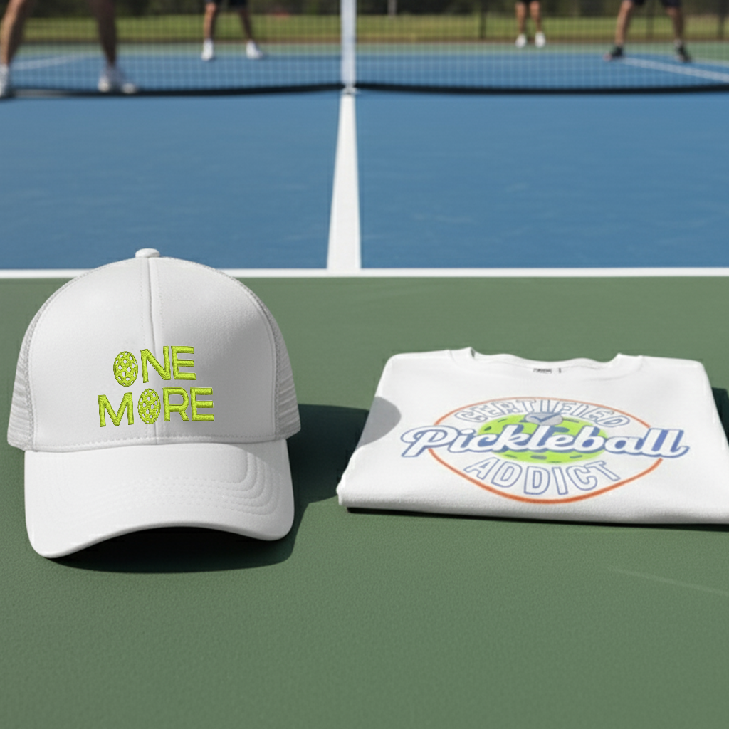 Pickleball - One More Embroidered Hat - Picklechillz