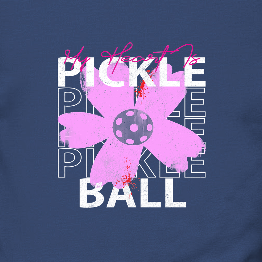 My Heart Is Pickle Pickle Pickle Ball Sweatshirt - Picklechillz