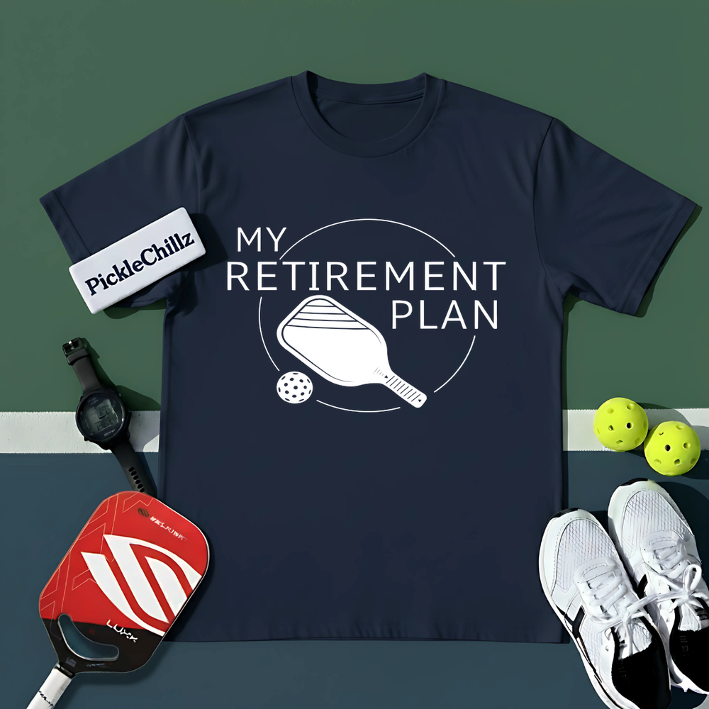 My Retirement Plan: Pickleball T-Shirt Unisex T-Shirt - Picklechillz
