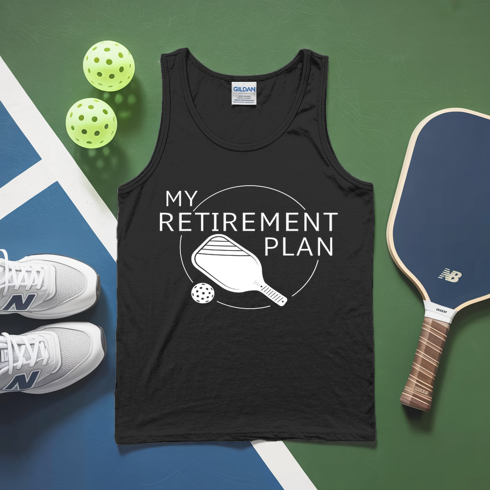 My Retirement Plan: Pickleball Tank Top - Picklechillz