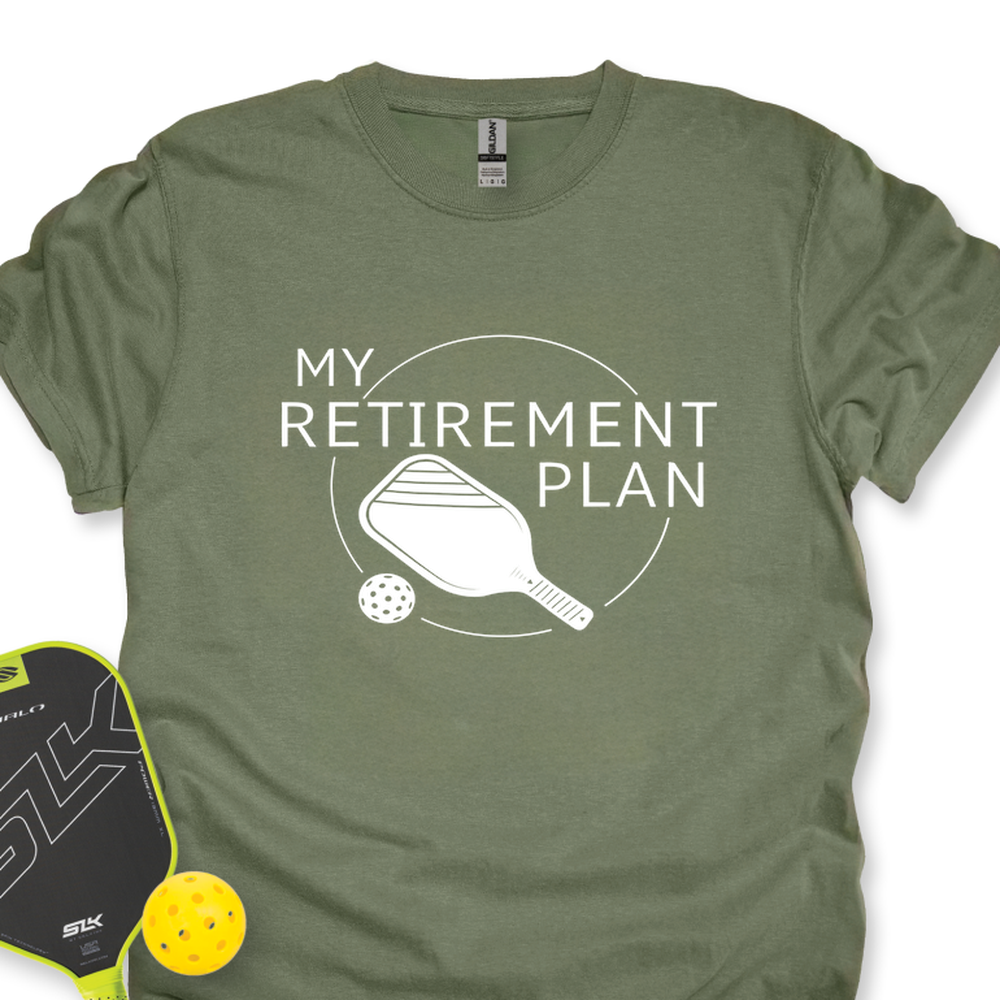My Retirement Plan: Pickleball T-Shirt Unisex T-Shirt - Picklechillz