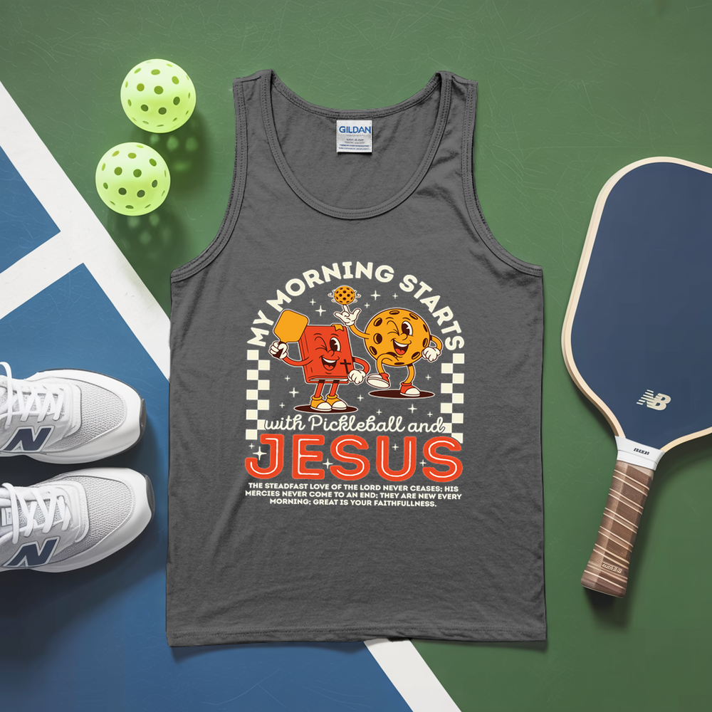 Christian Pickleball And Jesus Tank Top - Picklechillz