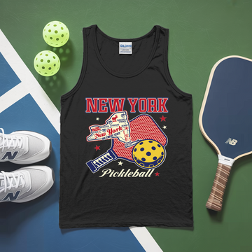 New York Pickleball Players And Sports Fans Tank Top - Picklechillz