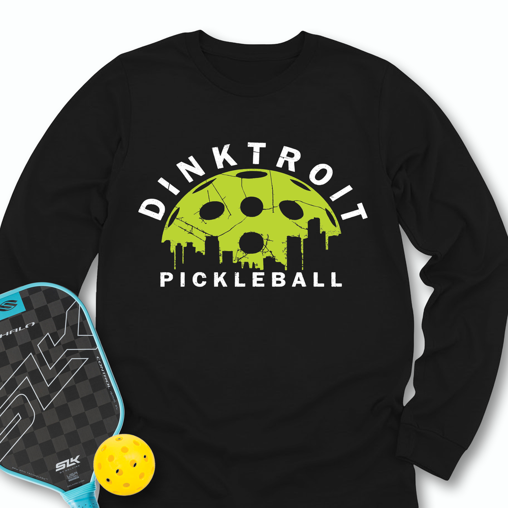 Dinktroit Pickleball  For Player Long Sleeve - Picklechillz
