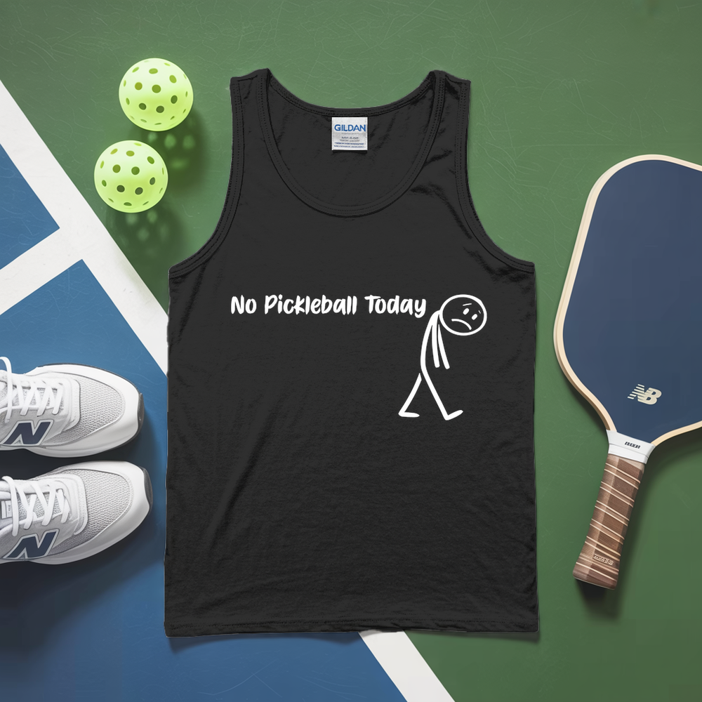 No Pickleball Today Tank Top - Picklechillz