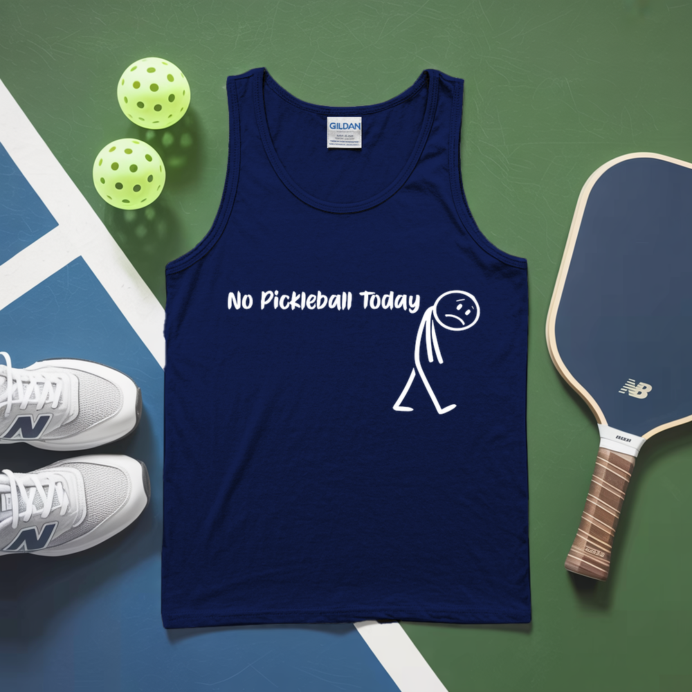 No Pickleball Today Tank Top - Picklechillz