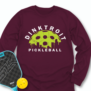 Dinktroit Pickleball  For Player Long Sleeve - Picklechillz