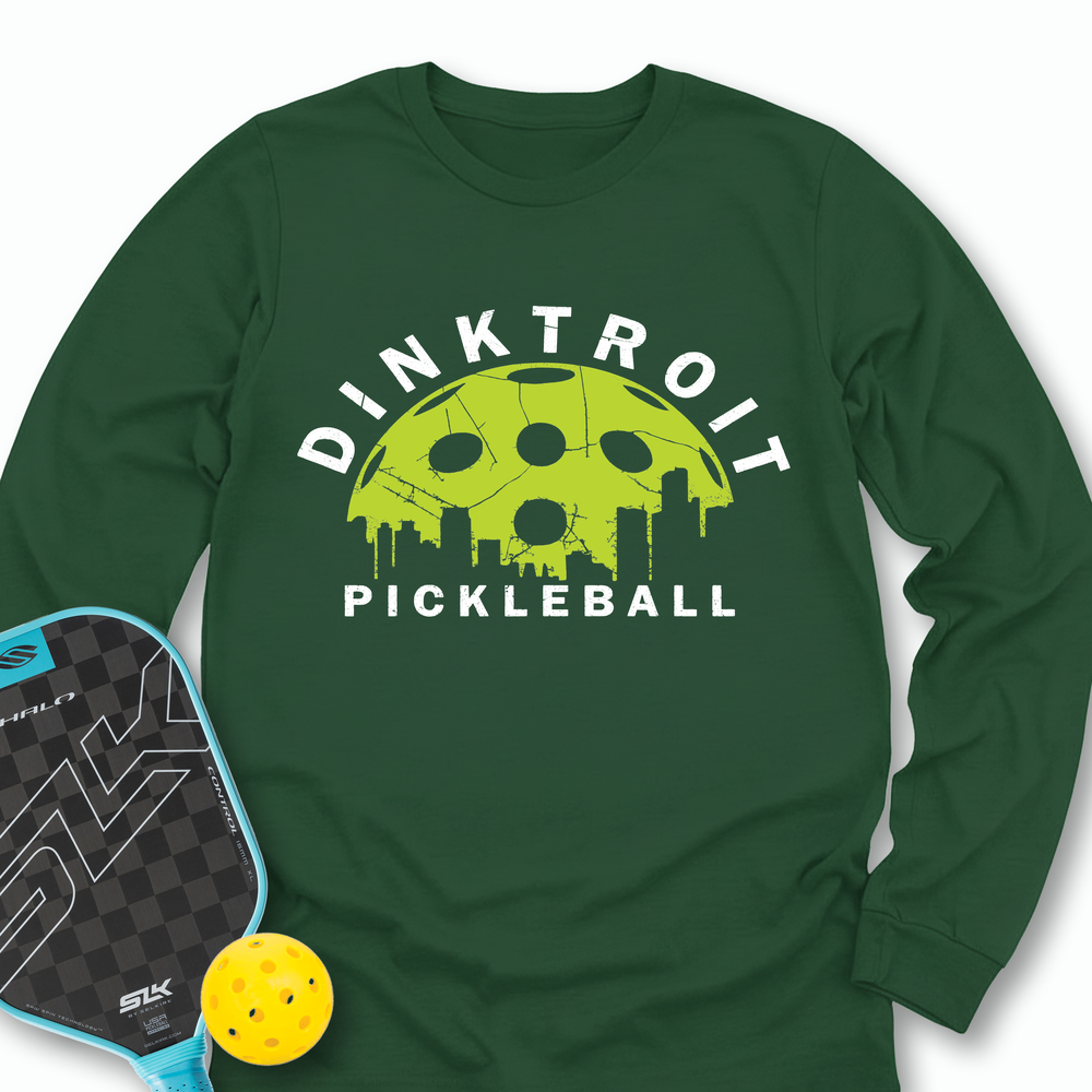 Dinktroit Pickleball  For Player Long Sleeve - Picklechillz