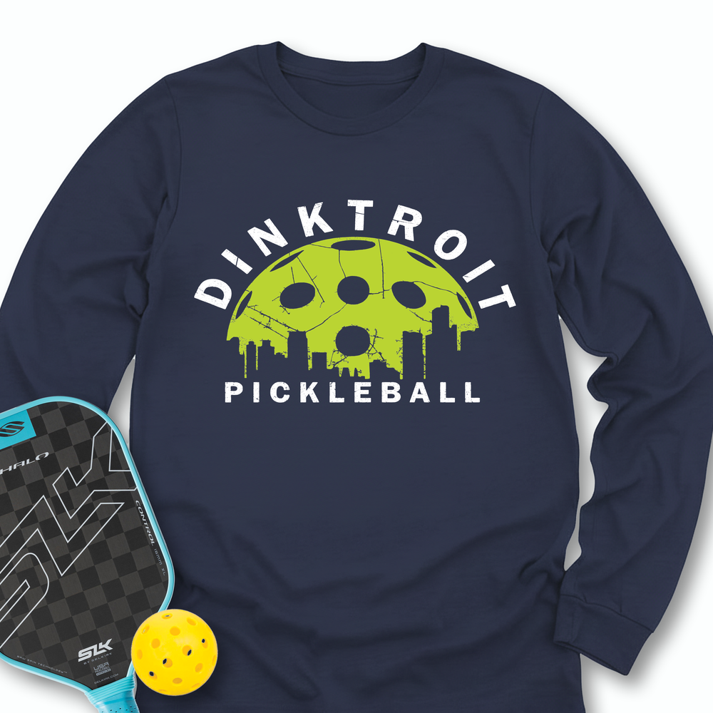 Dinktroit Pickleball  For Player Long Sleeve - Picklechillz