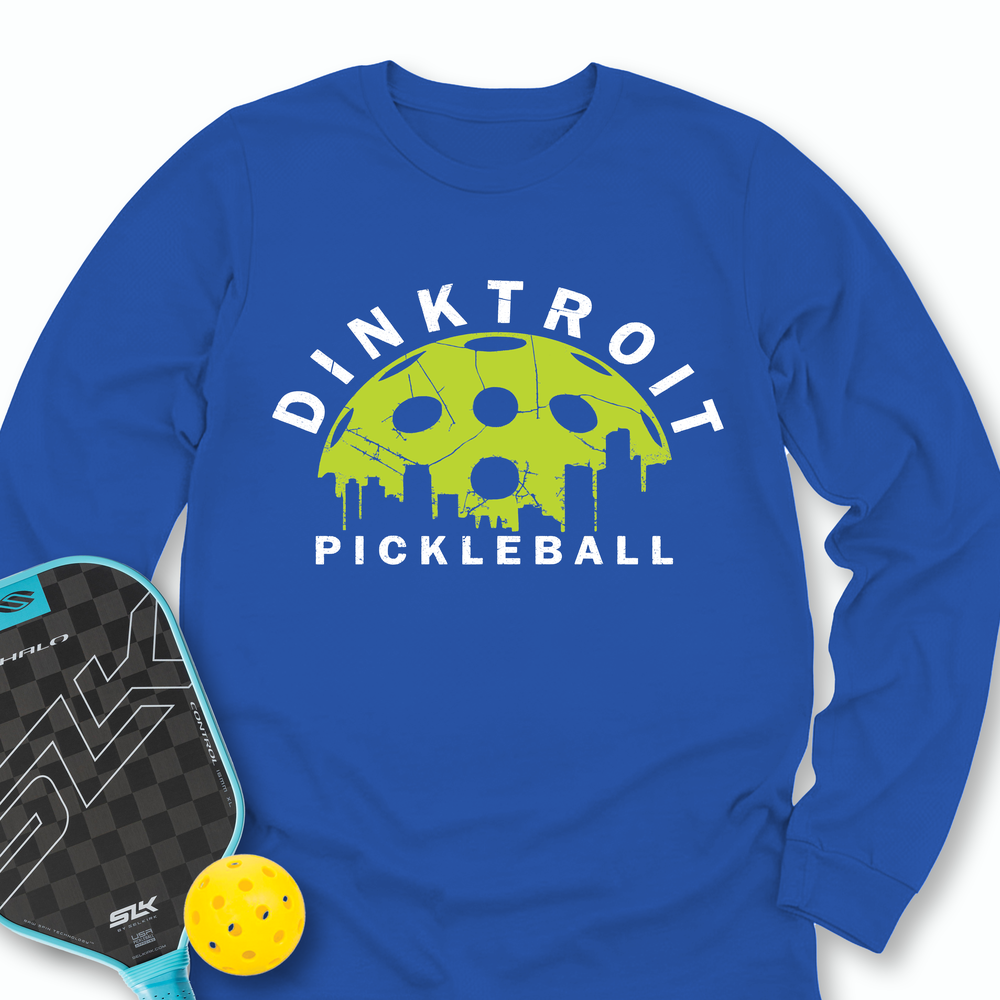 Dinktroit Pickleball  For Player Long Sleeve - Picklechillz
