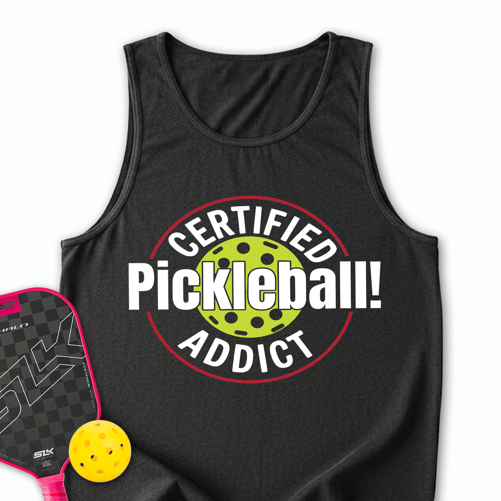 Certified Addict Pickleball For Player Tank Top - Picklechillz
