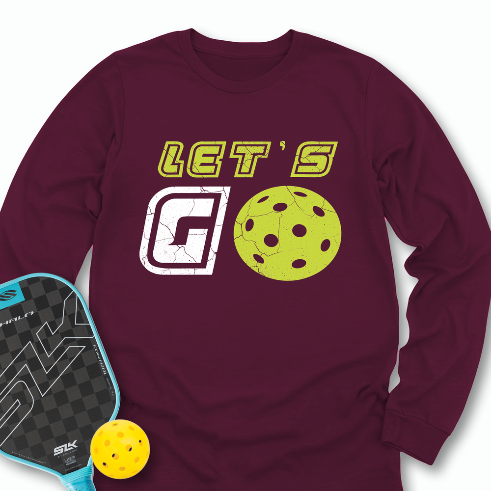 Let's Go Pickleball Long Sleeve - Picklechillz