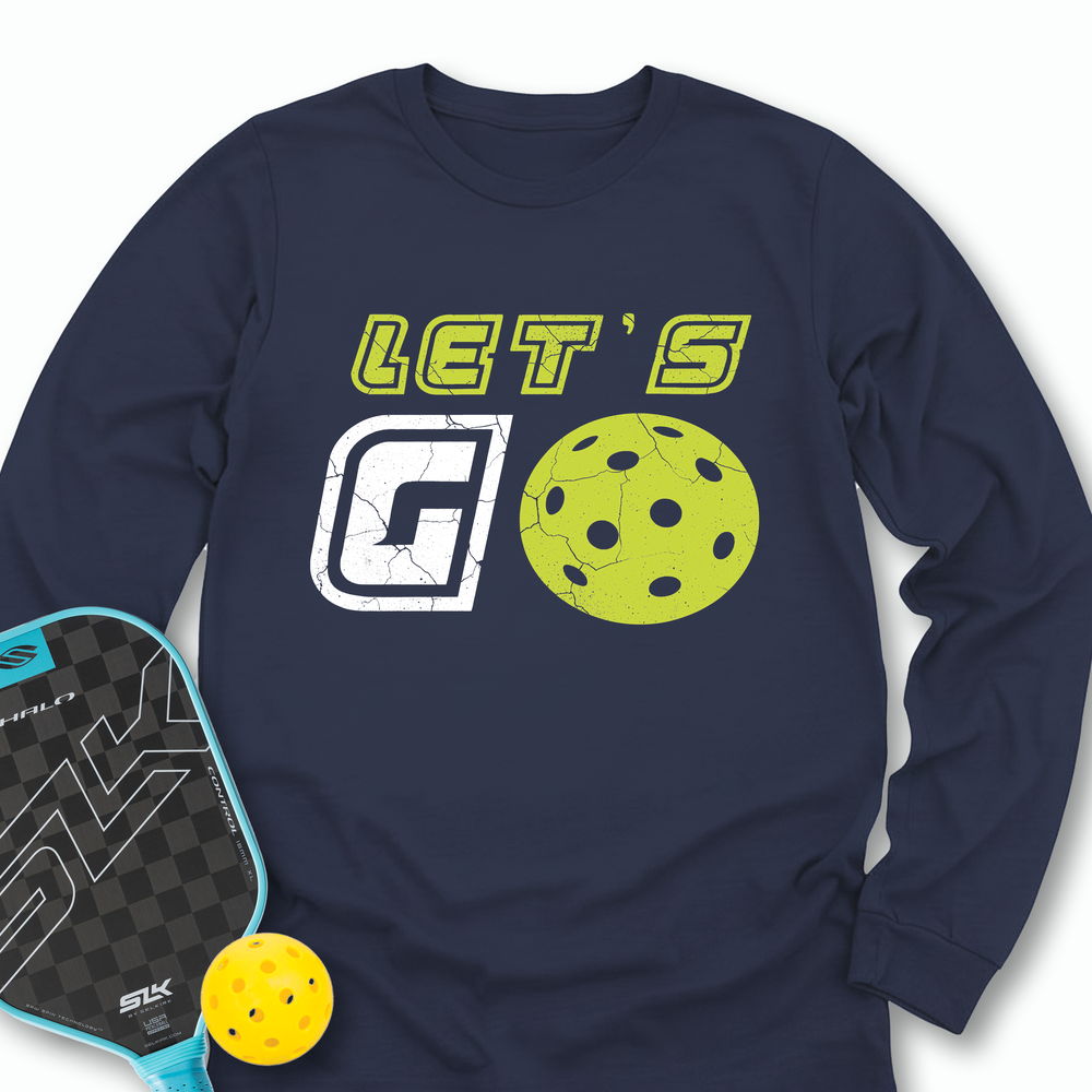 Let's Go Pickleball Long Sleeve - Picklechillz