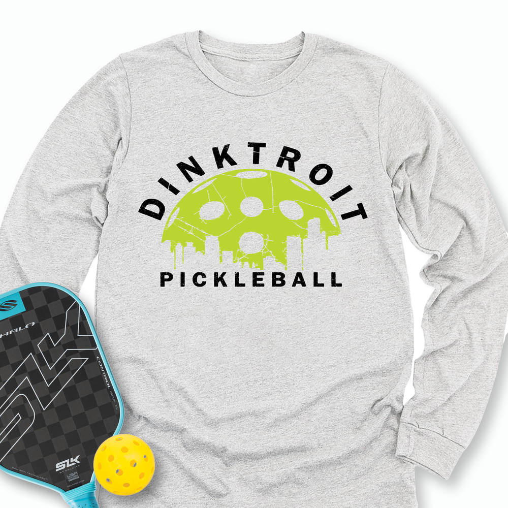 Dinktroit Pickleball  For Player Long Sleeve - Picklechillz