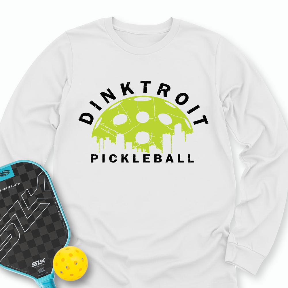Dinktroit Pickleball  For Player Long Sleeve - Picklechillz