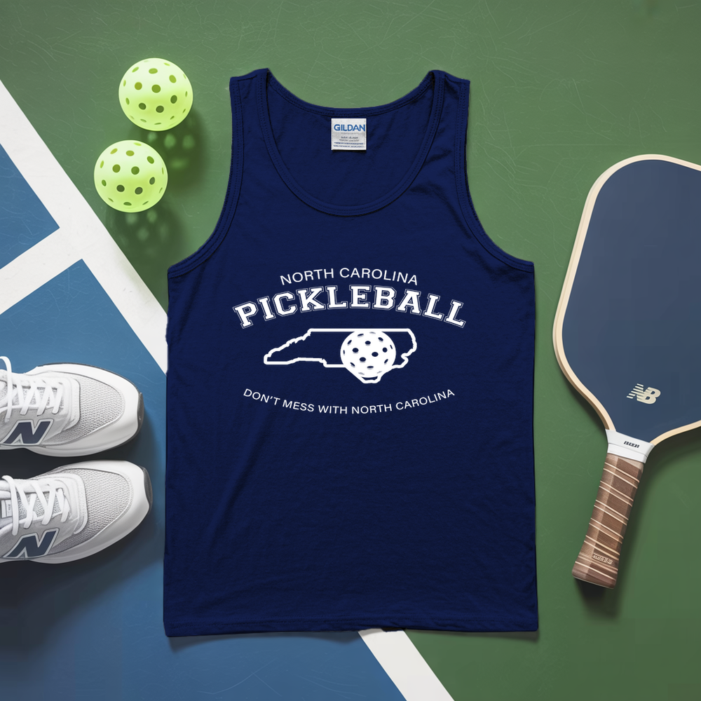 Don't Mess With North Carolina Pickleball Tank Top - Picklechillz
