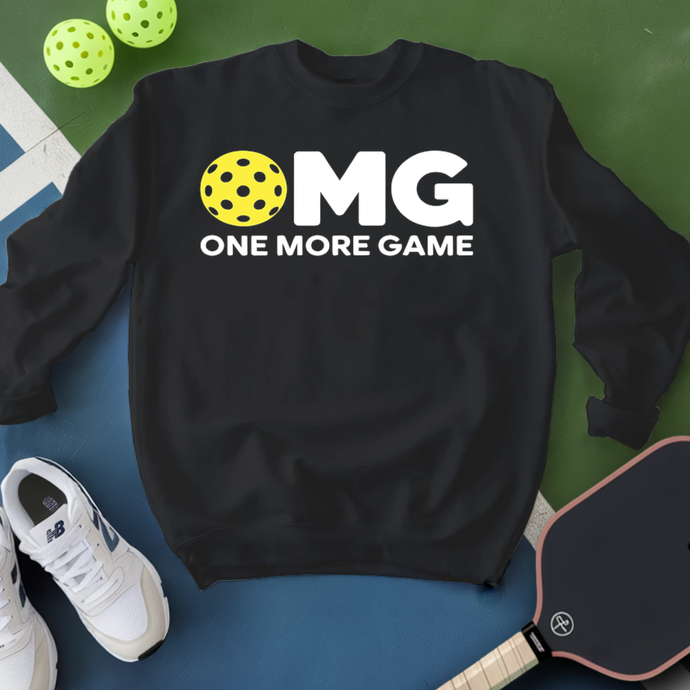 OMG One More Game Sweatshirt - Picklechillz