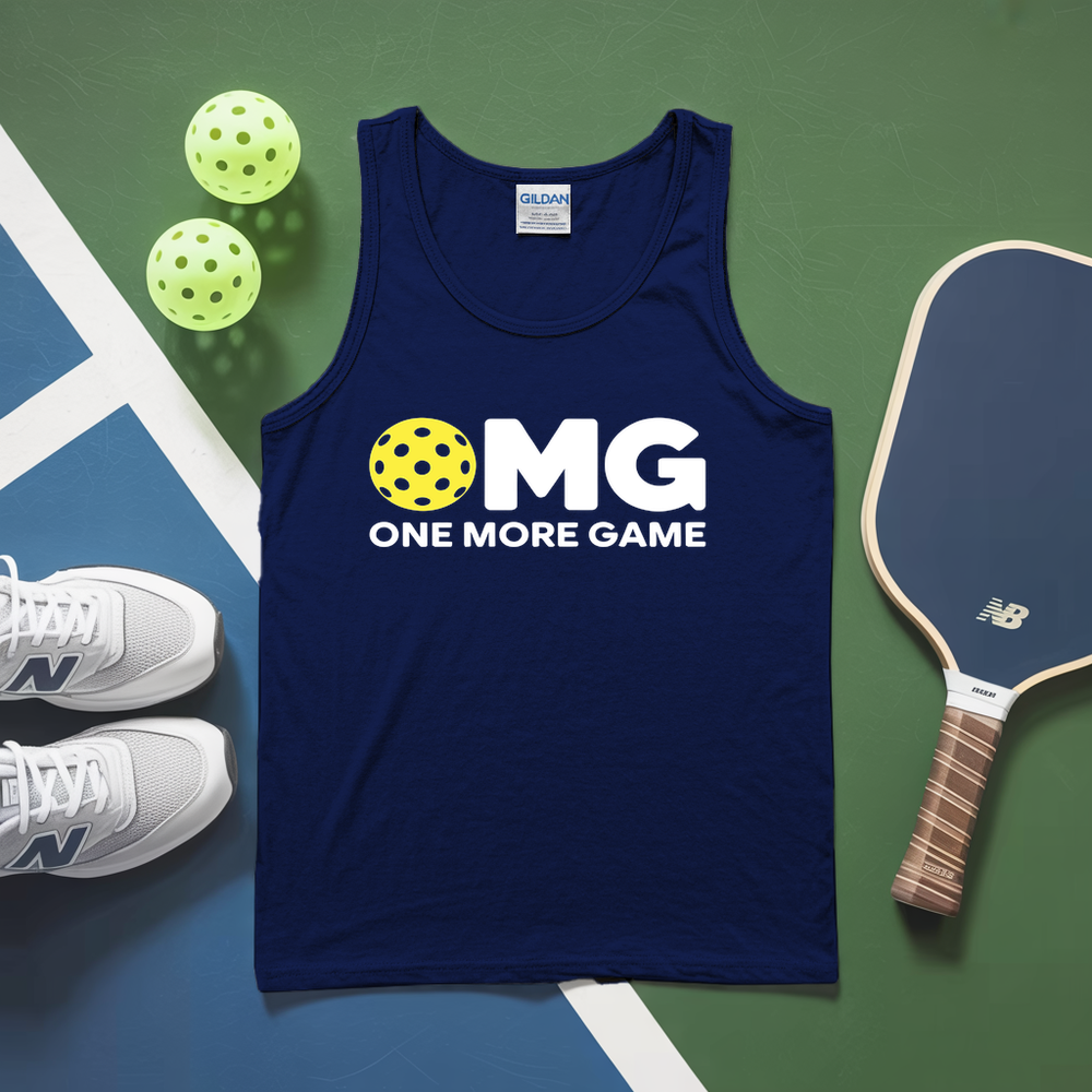 OMG One More Game Tank Top - Picklechillz