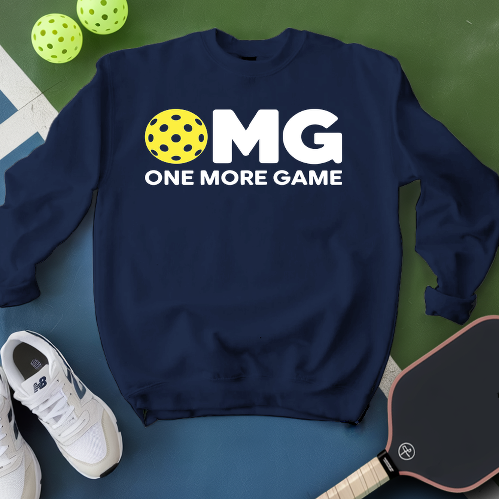 OMG One More Game Sweatshirt - Picklechillz