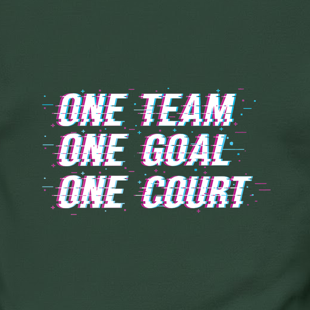 One Team. One Goal. One Court. Sweatshirt - Picklechillz
