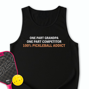 One Part Husband - One Part Dinker- 100% Trouble Tank Top - Picklechillz