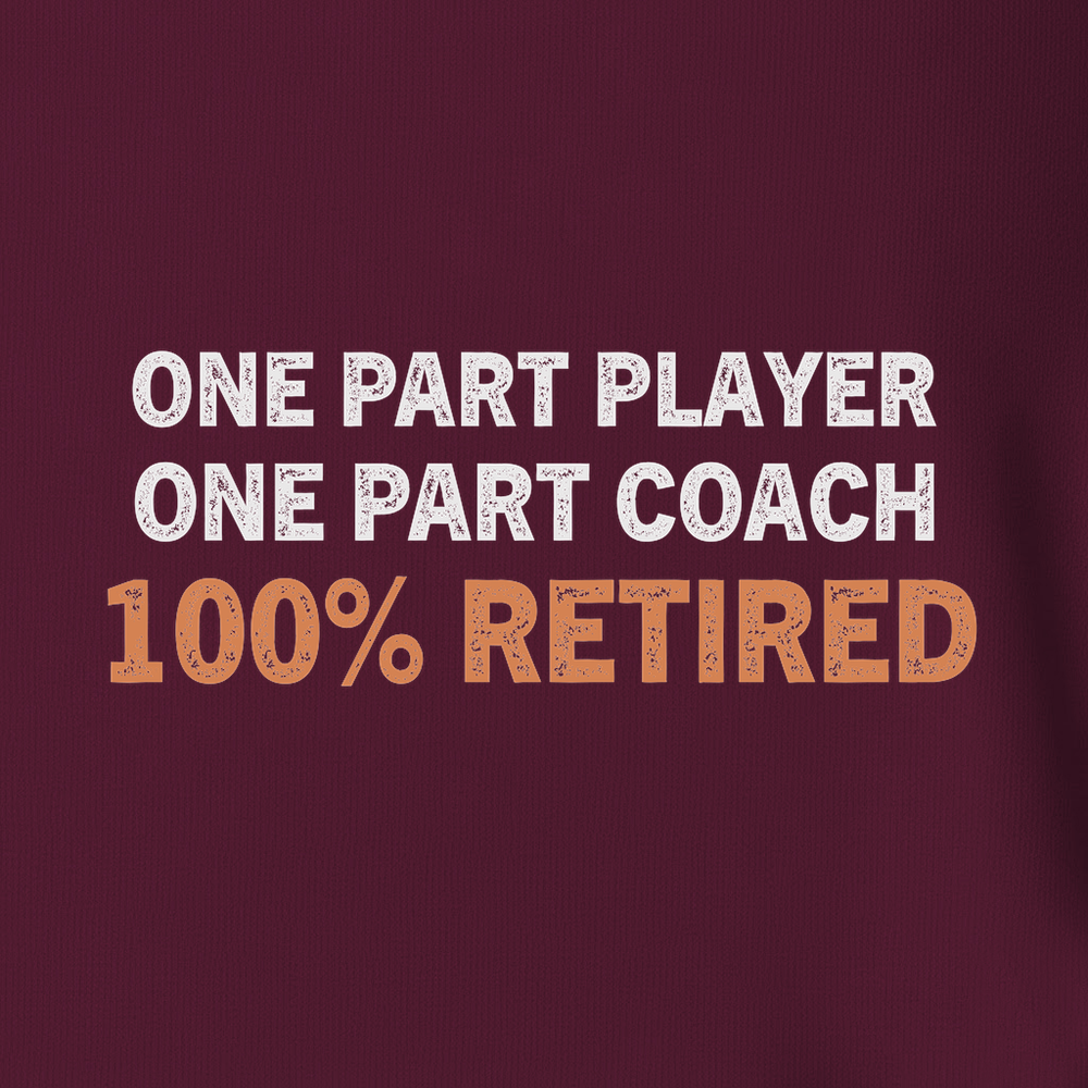 One Part Player – One Part Coach – 100% Pickleballer Unisex T-Shirt - Picklechillz