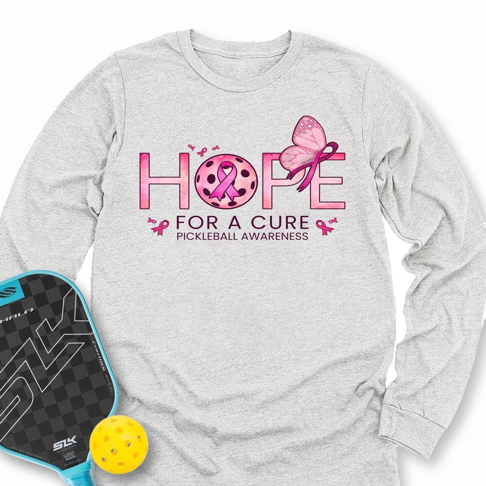 Hope – Pickleball For A Cure Long Sleeve - Picklechillz