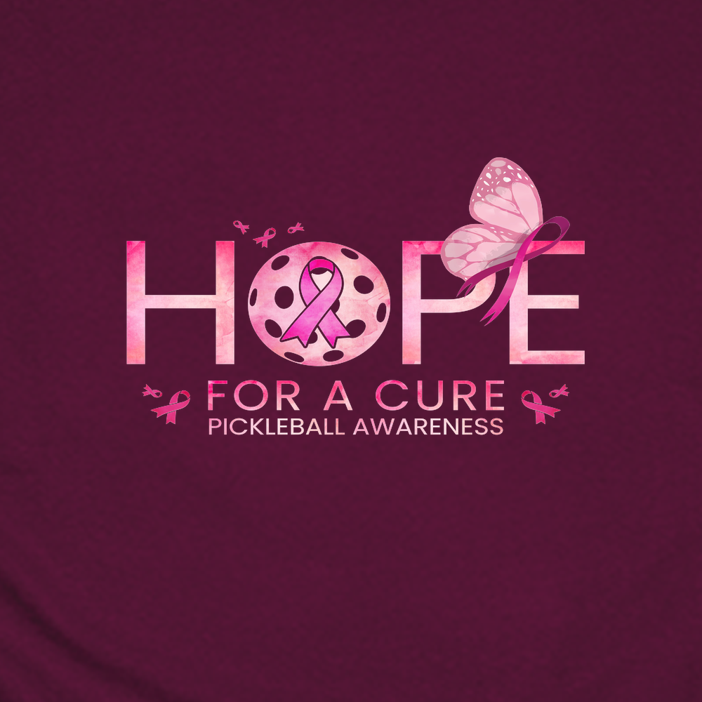 Hope – Pickleball For A Cure Unisex T-Shirt - Picklechillz