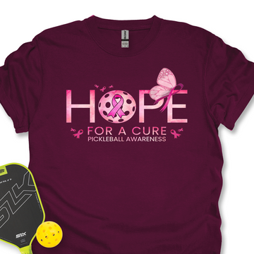 Hope – Pickleball For A Cure Unisex T-Shirt - Picklechillz