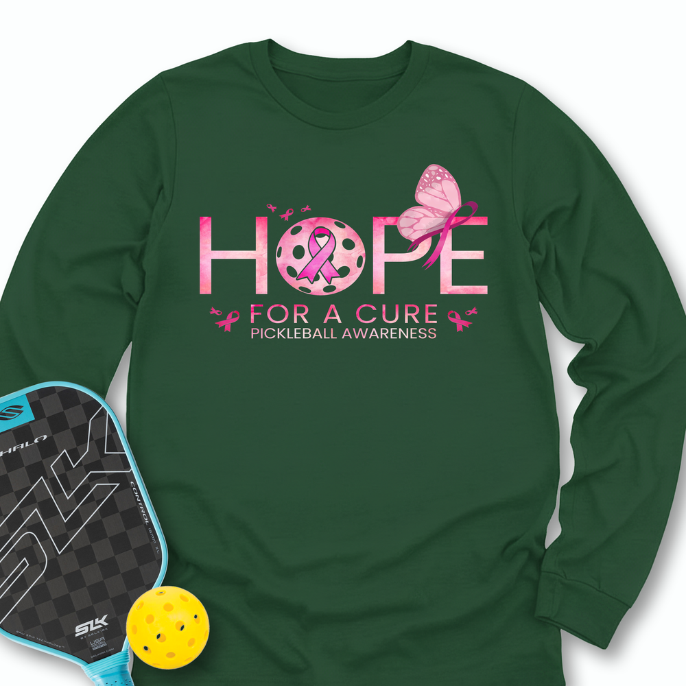 Hope – Pickleball For A Cure Long Sleeve - Picklechillz
