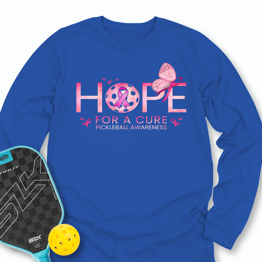 Hope – Pickleball For A Cure Long Sleeve - Picklechillz