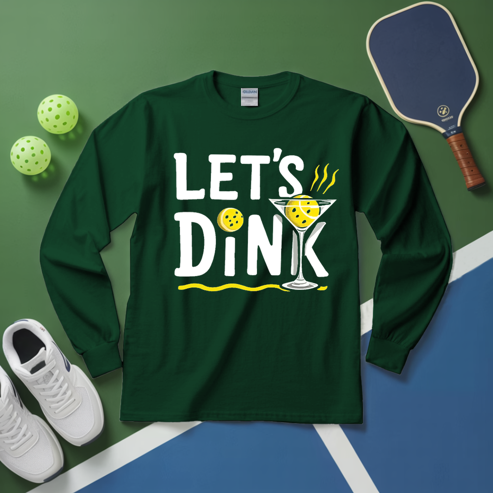 Pickleball Because Murder Is Wrong Long Sleeve - Picklechillz